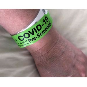 COVID-19 ER pre-screening band