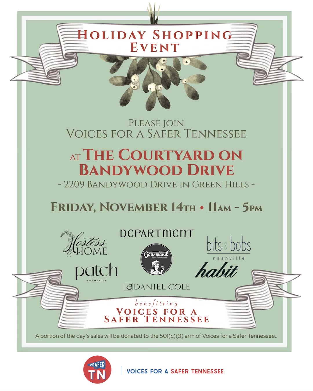 Safer TN Shopping Event