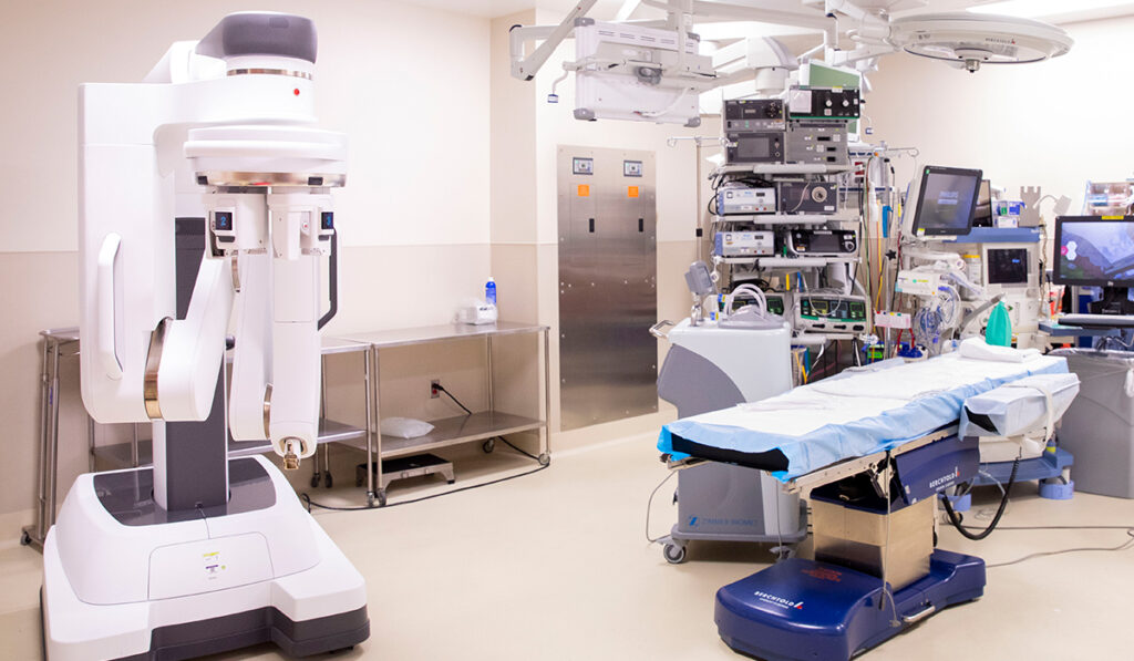Robotic surgery suite at VUMC