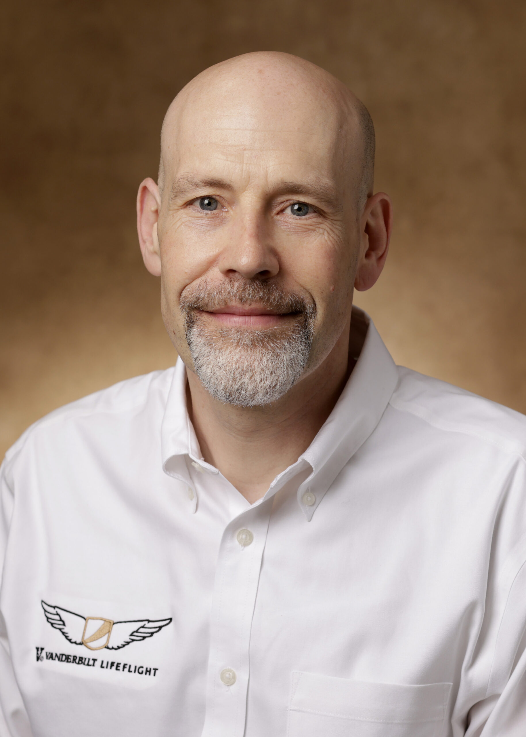 Stephan Russ, M.D. Lifeflight headshots on March 5, 2024. Photos by Donn Jones/Vanderbilt University Medical Center