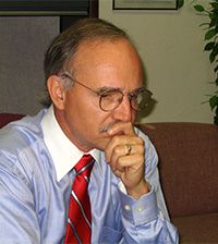 Mr. Hunter thinking.