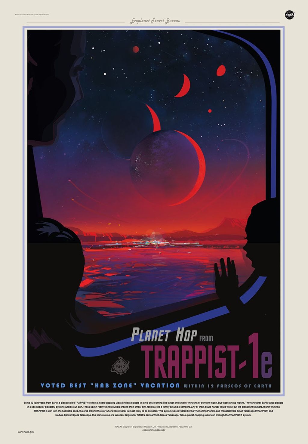 TRAPPIST-1 e — Guided Tour-es
