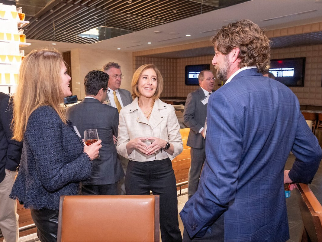 Event Guests with Provost Raver