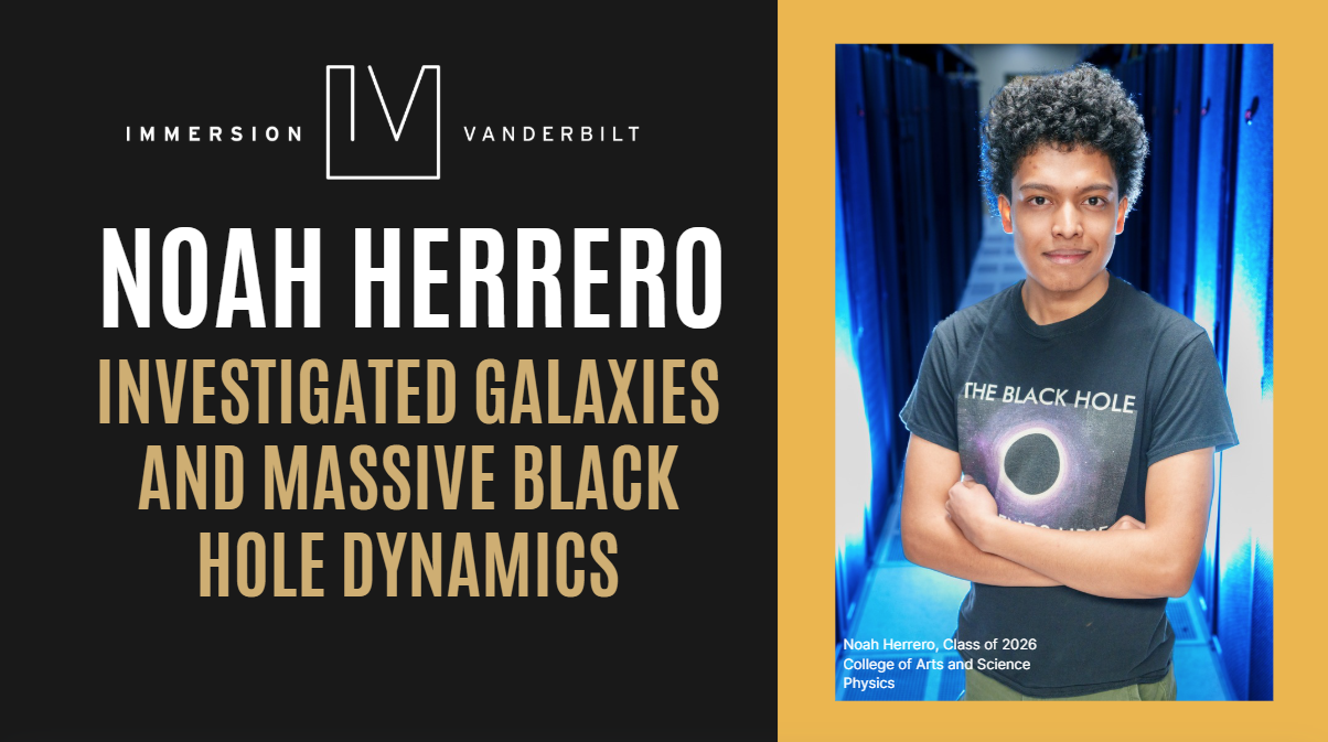 Noah Herrero Investigated Galaxies and Massive Black Hole Dynamics