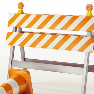 Pedestrian routes change along West End for crane removal