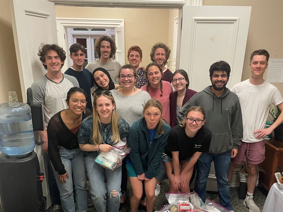 Interfaith Service Project 2024 with Interfaith Council and student leaders.