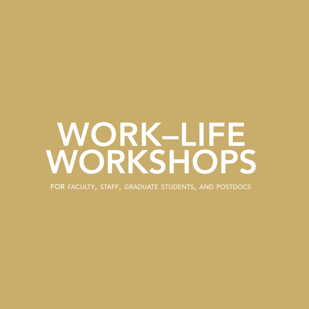 Work–Life Workshop
