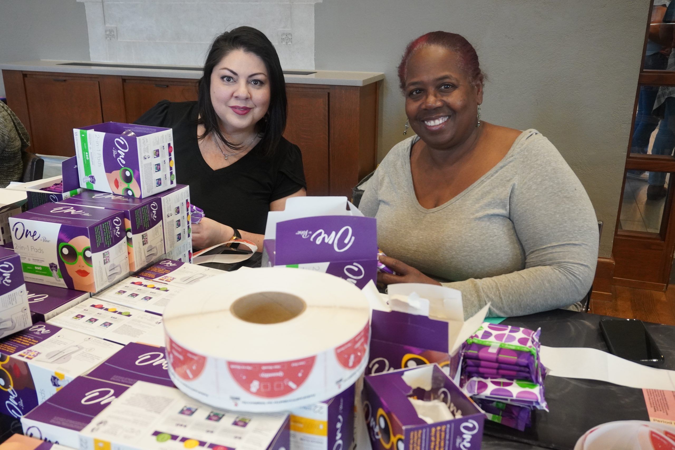 Period Product Packing Party