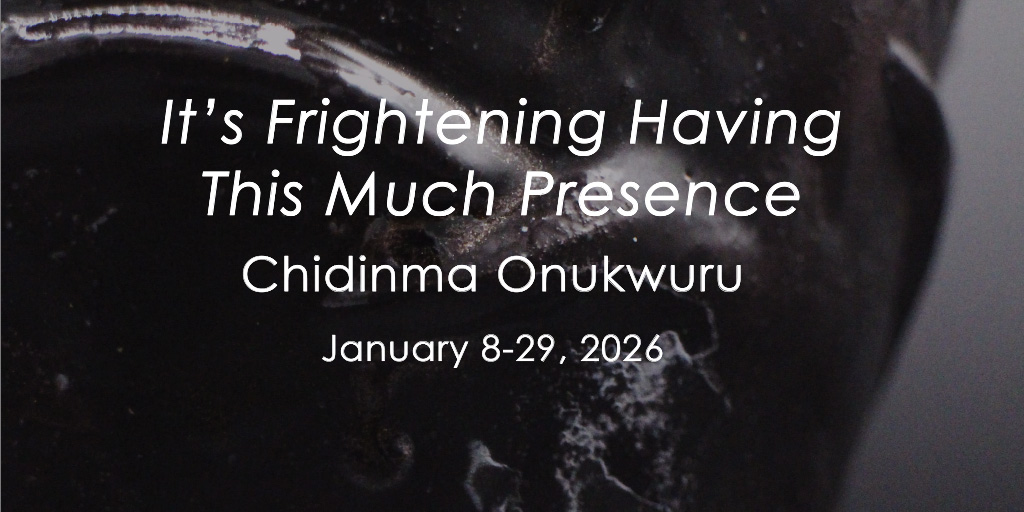 Space 204 welcomes back 2024 Hamblet Award Recipient, Chidinma Onukwuru in January 2026
