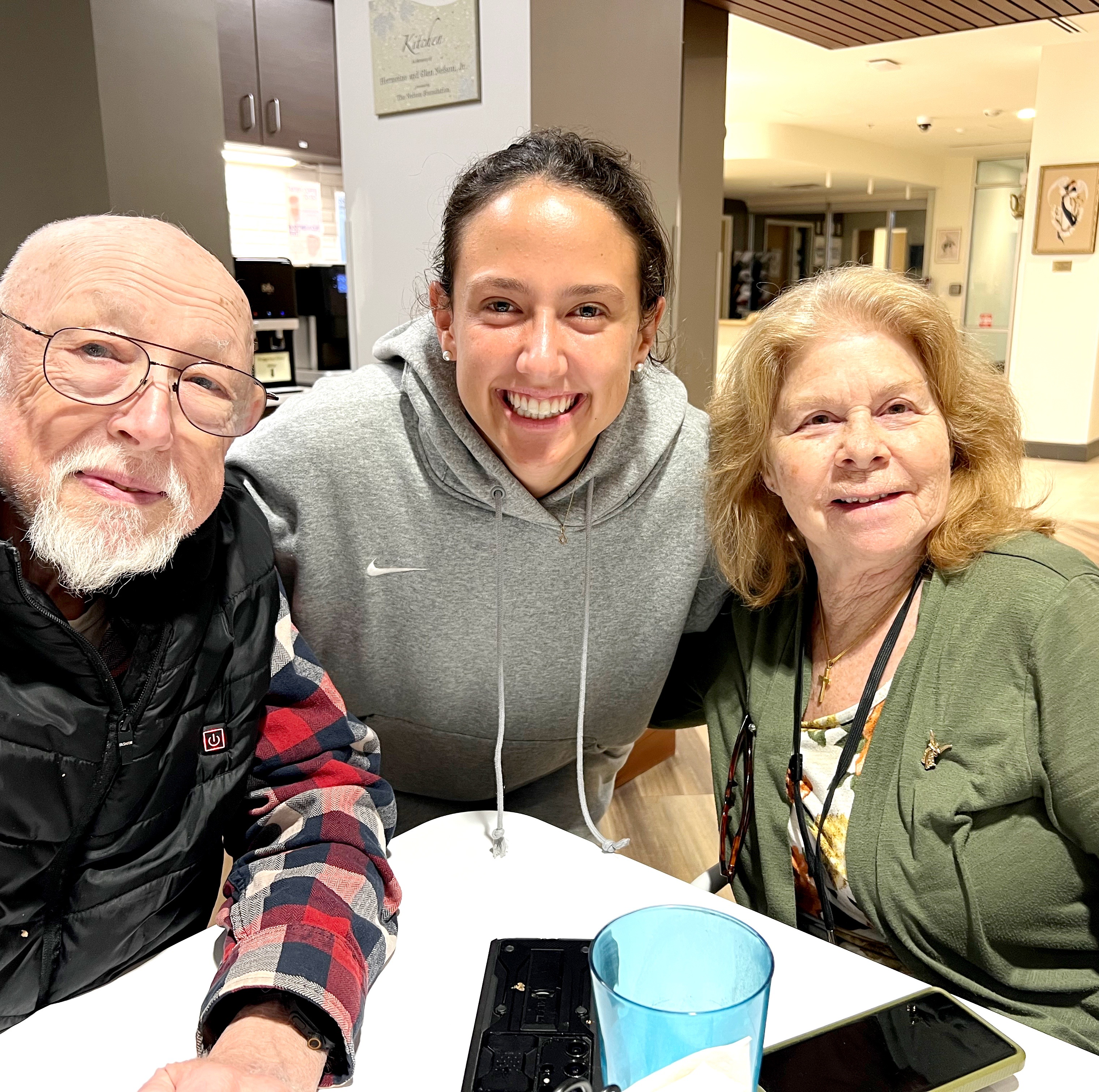 Students volunteer at Hope Lodge monthly.