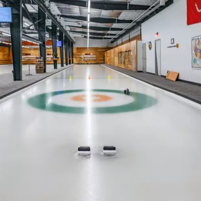 Curling Lane at Tee Line Nashville