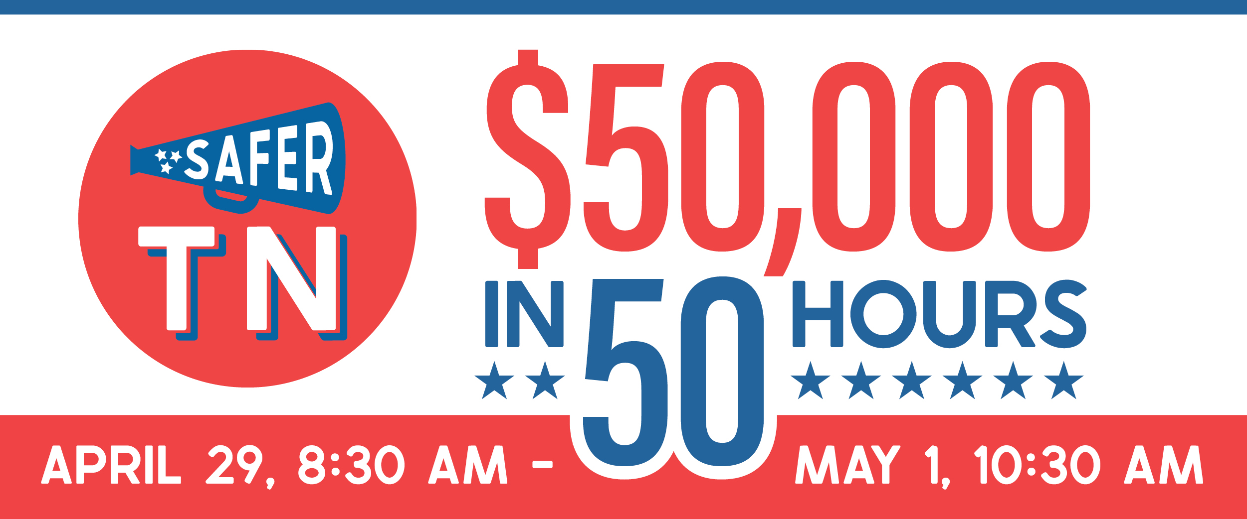 Help Us Raise $50,000 in 50 Hours