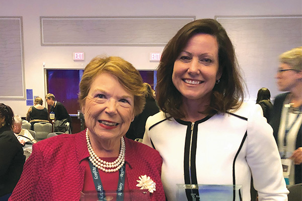 Dean Linda Norman and April Kapu