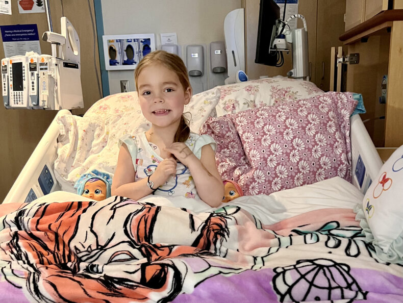 Patient Monroe Peterson inspired the creation of the MVP Challenge to raise funds supporting children’s cancer treatment and research.