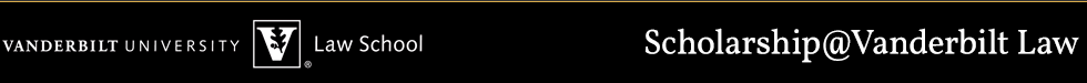Scholarship@Vanderbilt Law